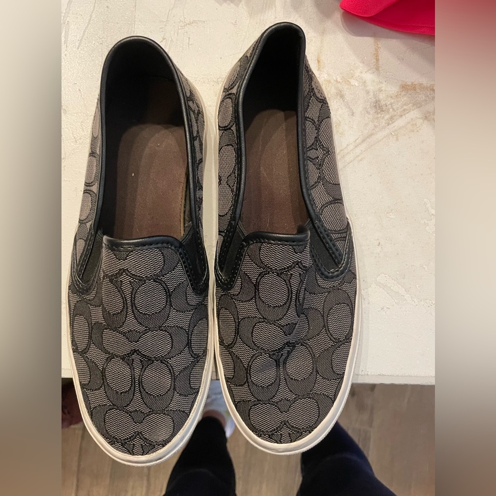 Size 7 Coach Slip on Shoes